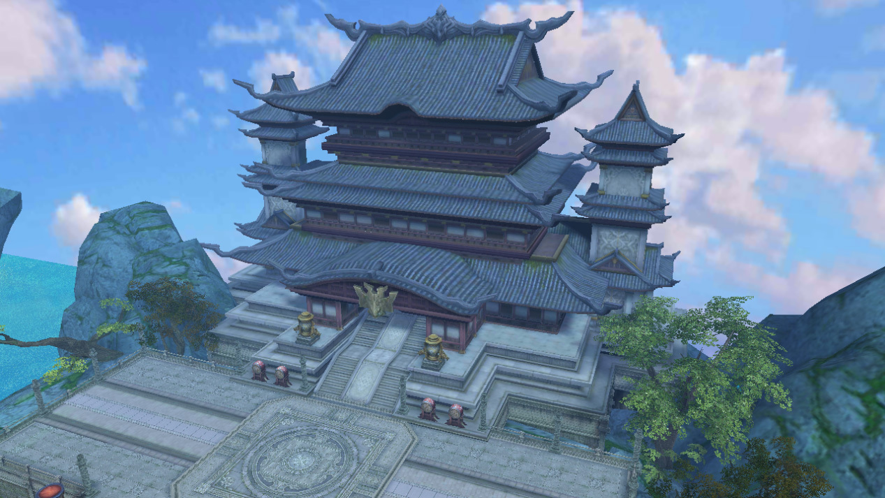 《国战传奇》手游唯美场景首曝——白虎城