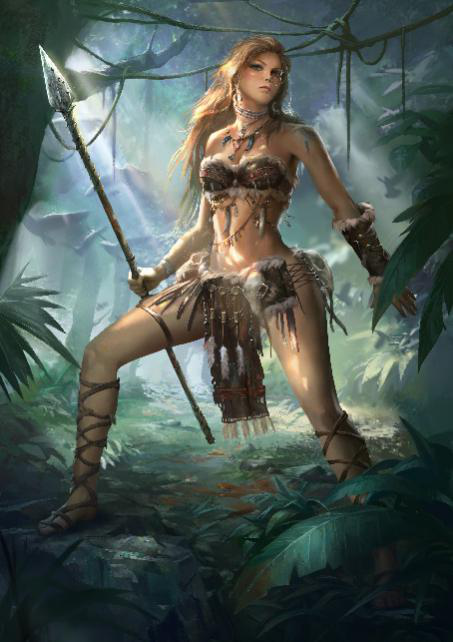 《至高征服》英雄角色之亚马逊女王潘丝蕾娅