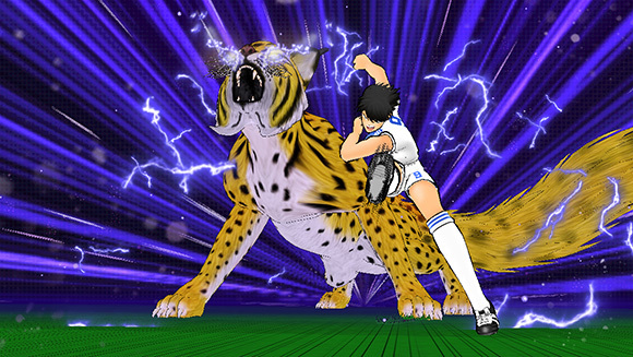 《队长小翼:最强十一人》雷兽射门的故事