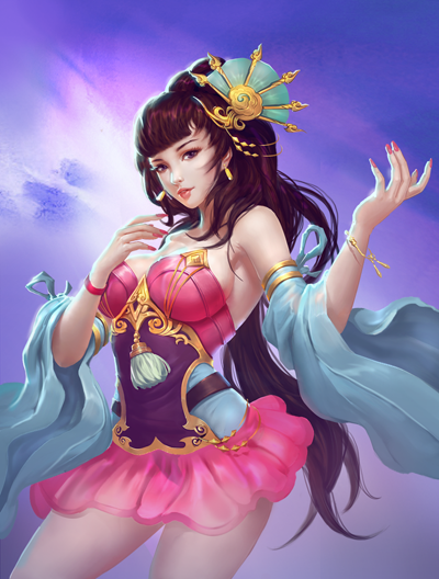 票选《武动三国》最具人气美人,京东卡就是你的!