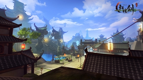 古都风貌再现 《轩辕剑之汉之云》三国主城图赏_资讯_360游戏